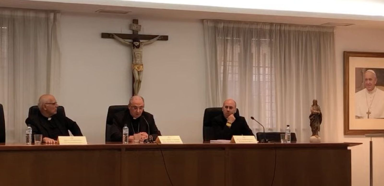 Celso Morga, en rueda de prensa