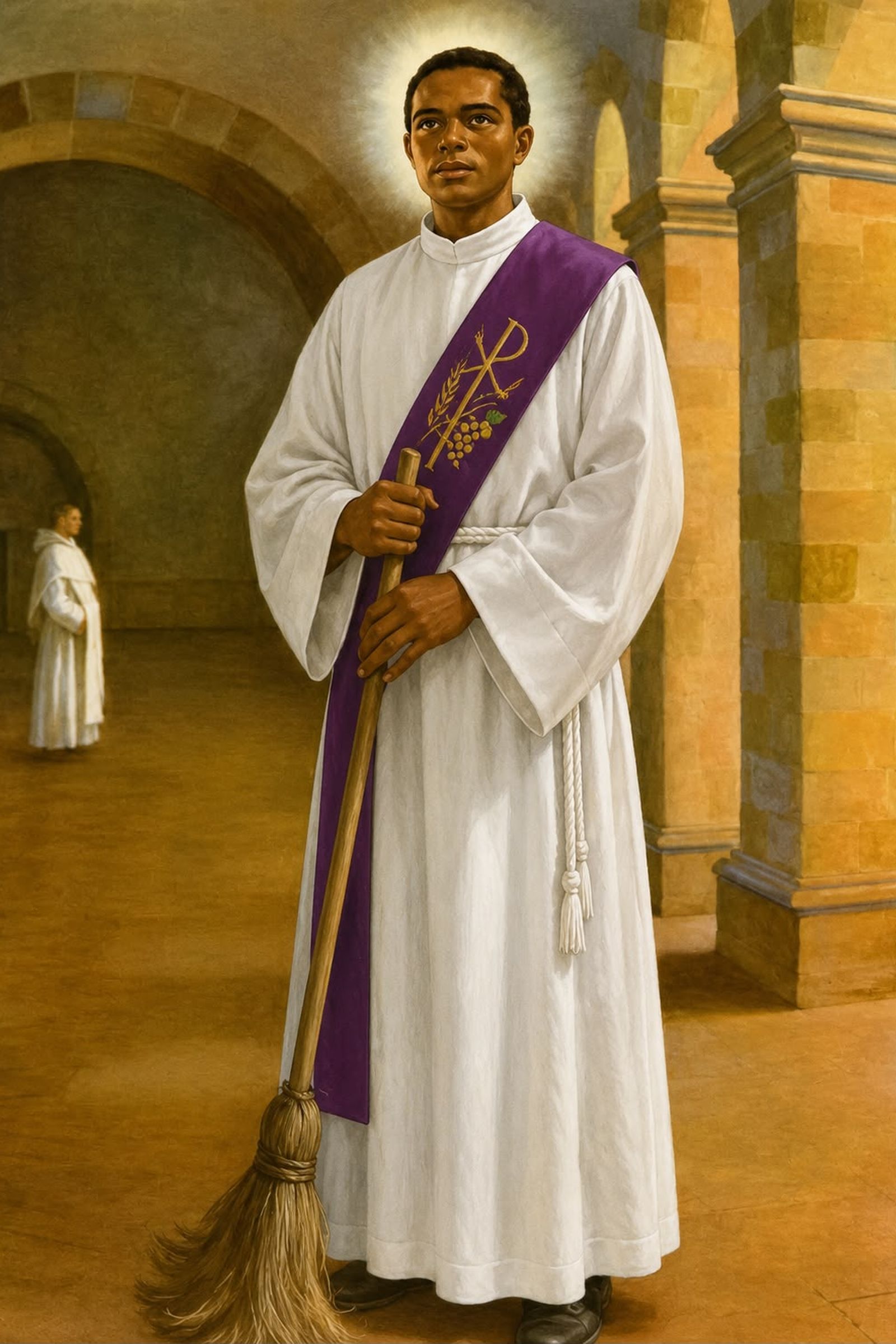 Fray escoba, diácono