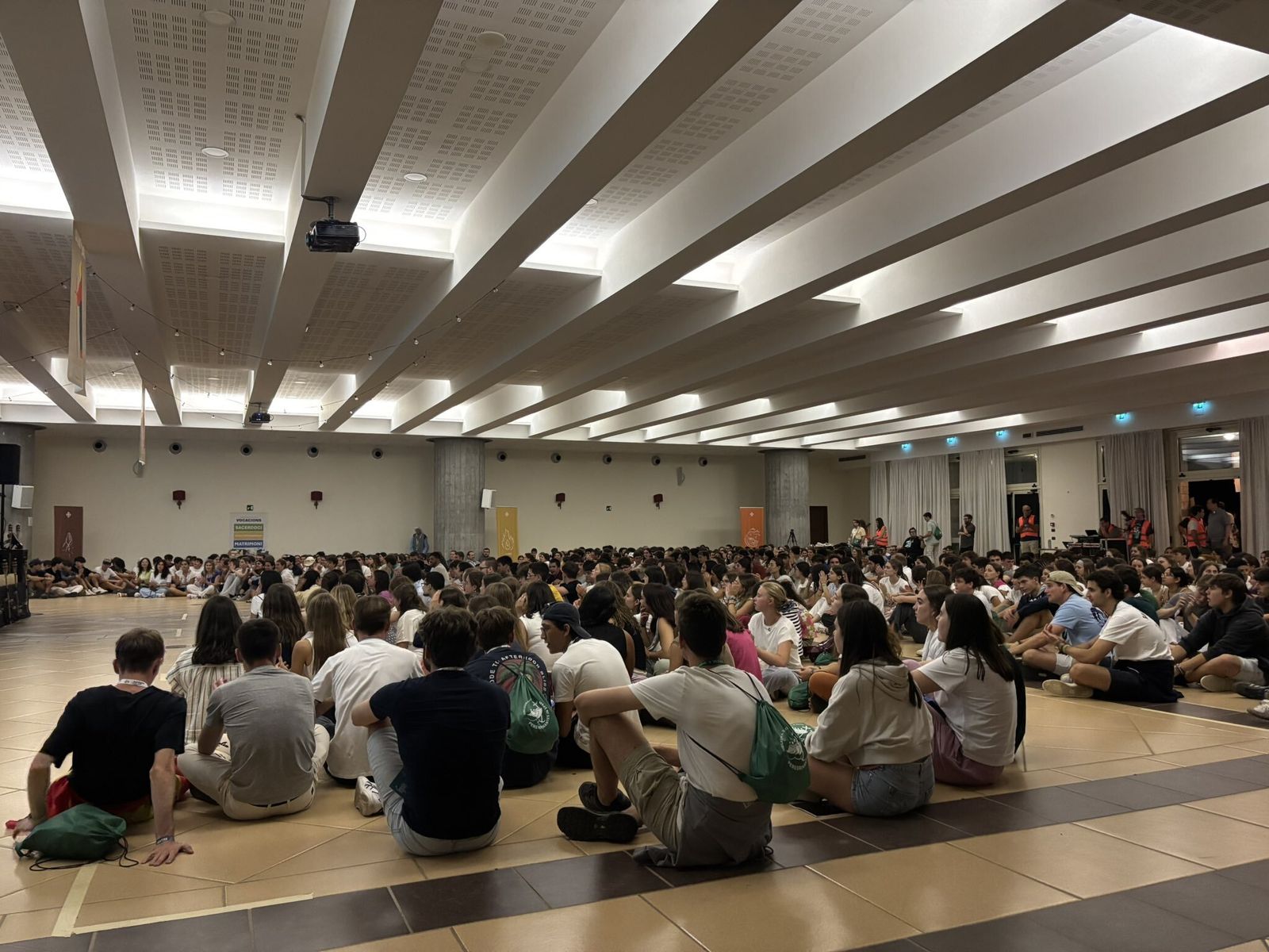 Los jóvenes de Terrassa, acogidos en unas instalaciones ubicadas cerca de Roma