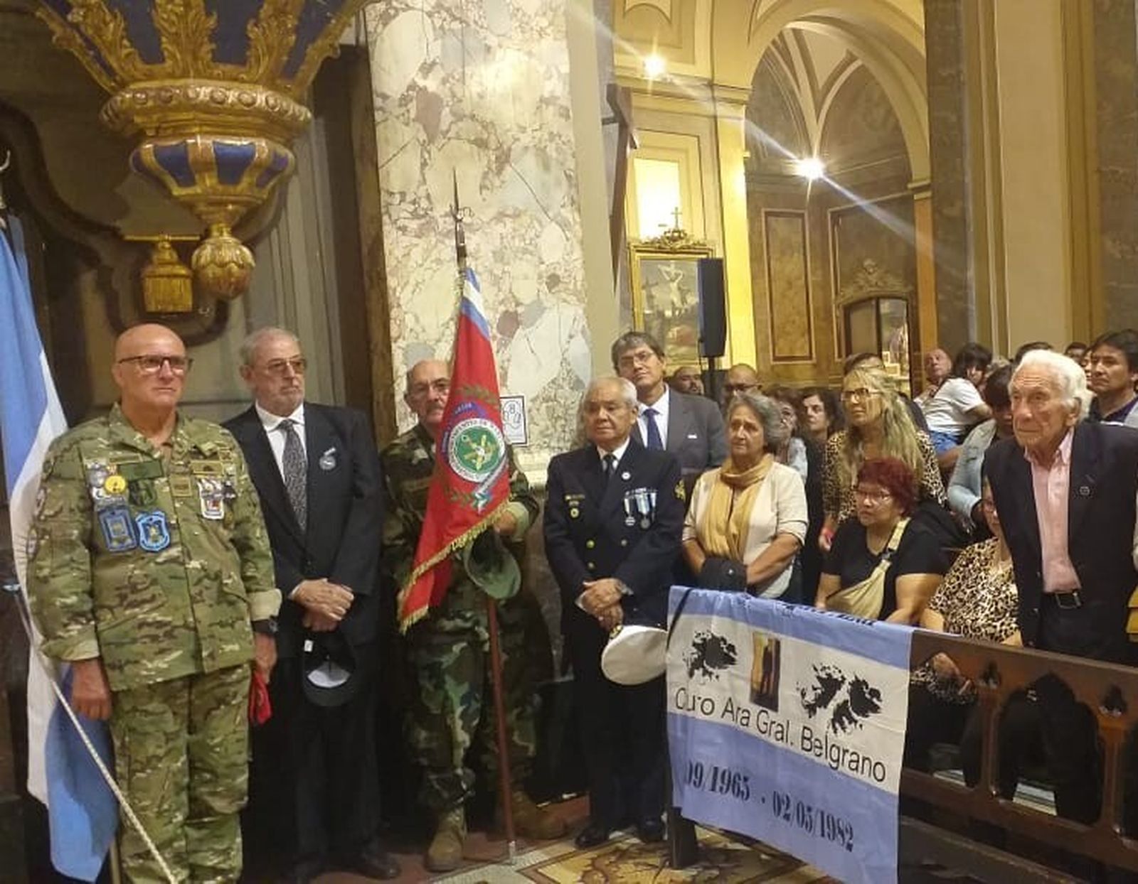 Misa por Malvinas en la Catedral Metropolitana de Buenos Aires