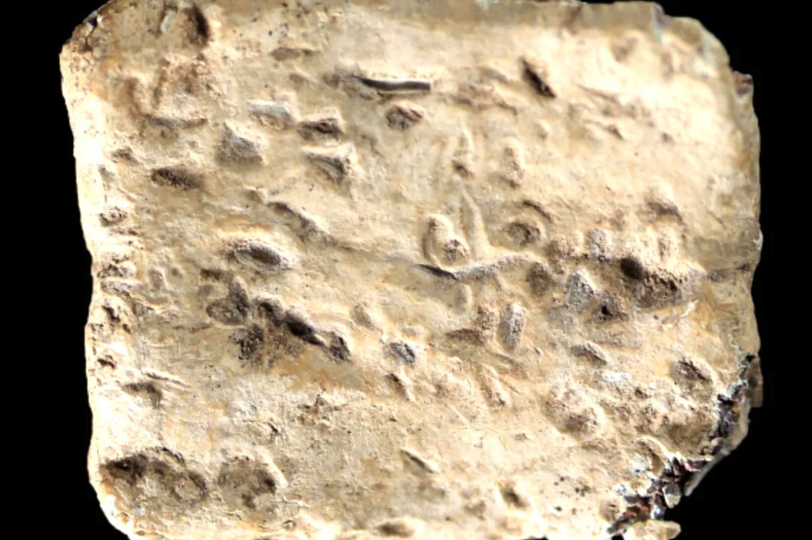 La 'tabla maldita' del monte Ebal