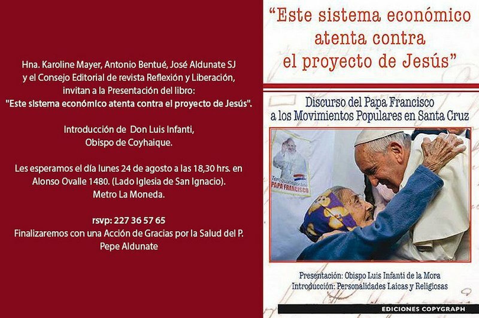 Libro sobre el Papa y el sistema económico