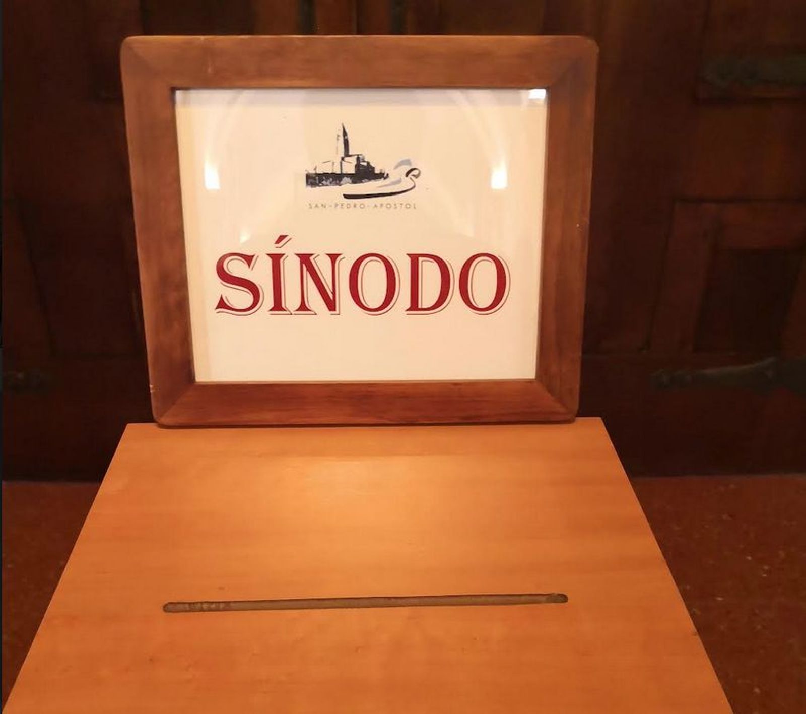 Urna del Sínodo en San Pedro