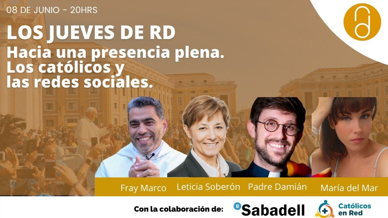 'La Iglesia y las redes sociales: ¿Evangelización o insulto?', a debate en los Jueves de RD