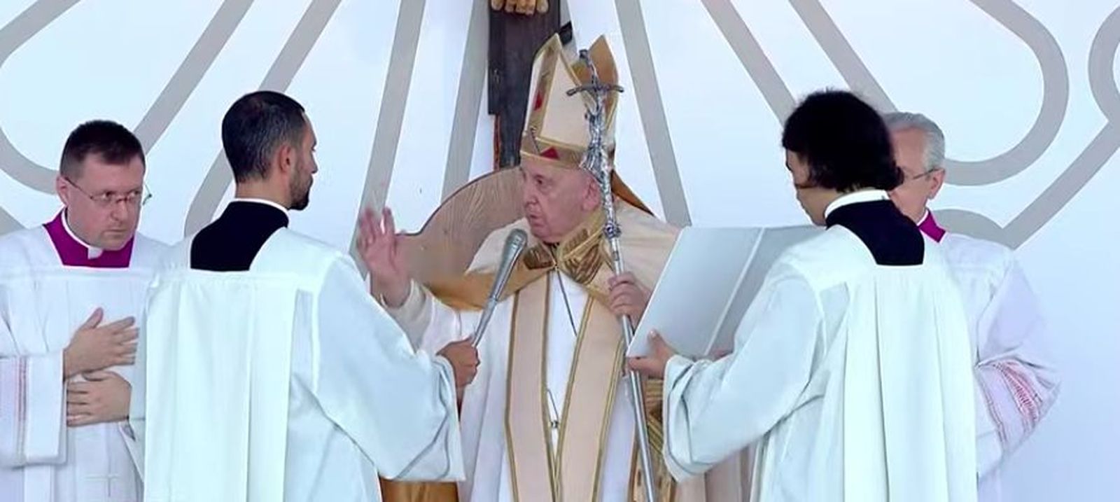 Bendición del Papa en el Angelus