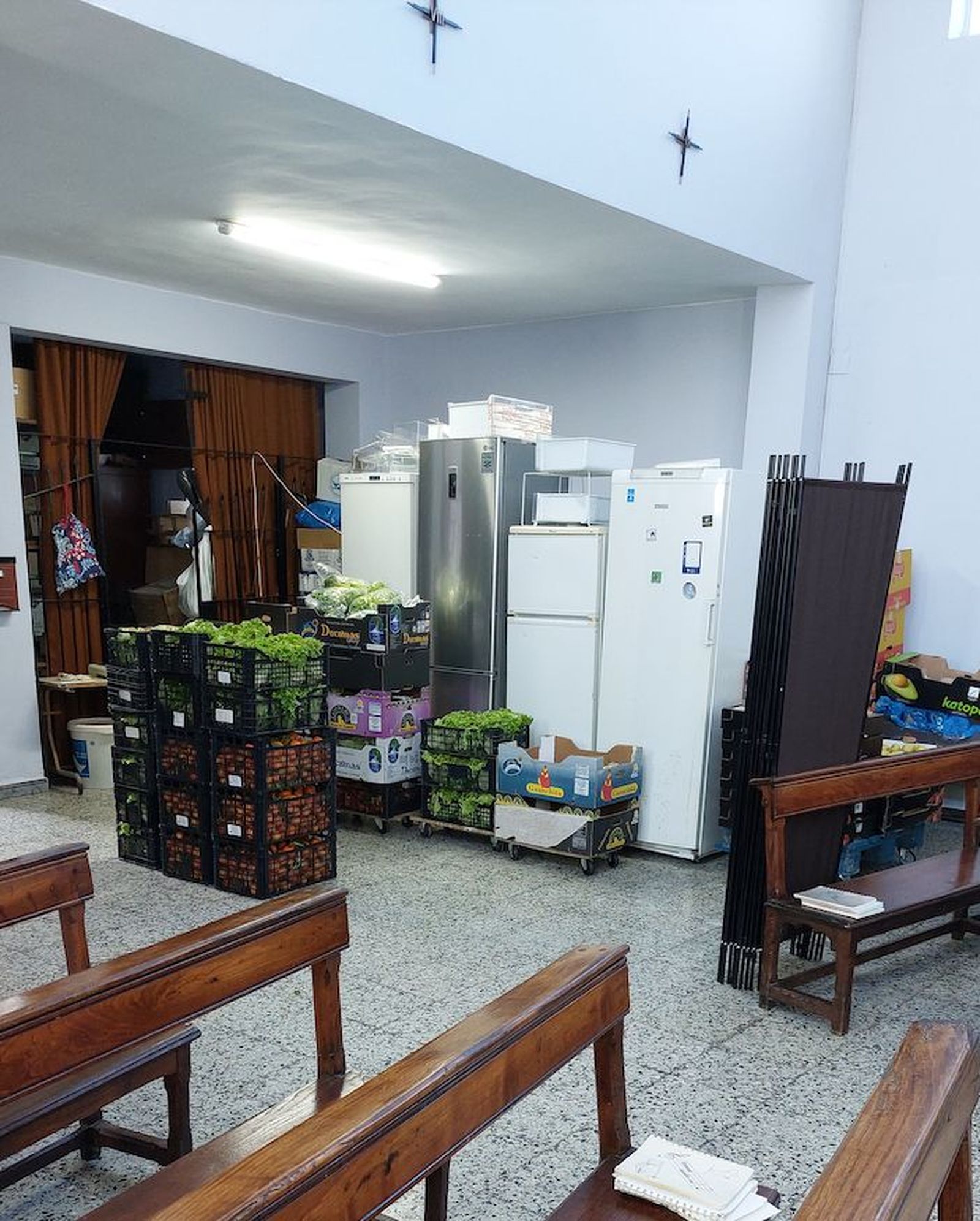 Banco solidario en la parroquia