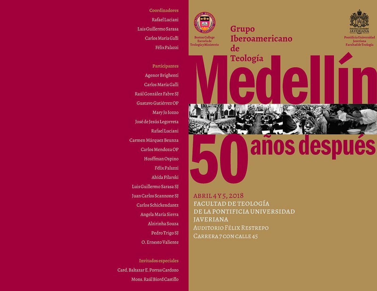 Congreso Internacional sobre Medellín en el Boston College