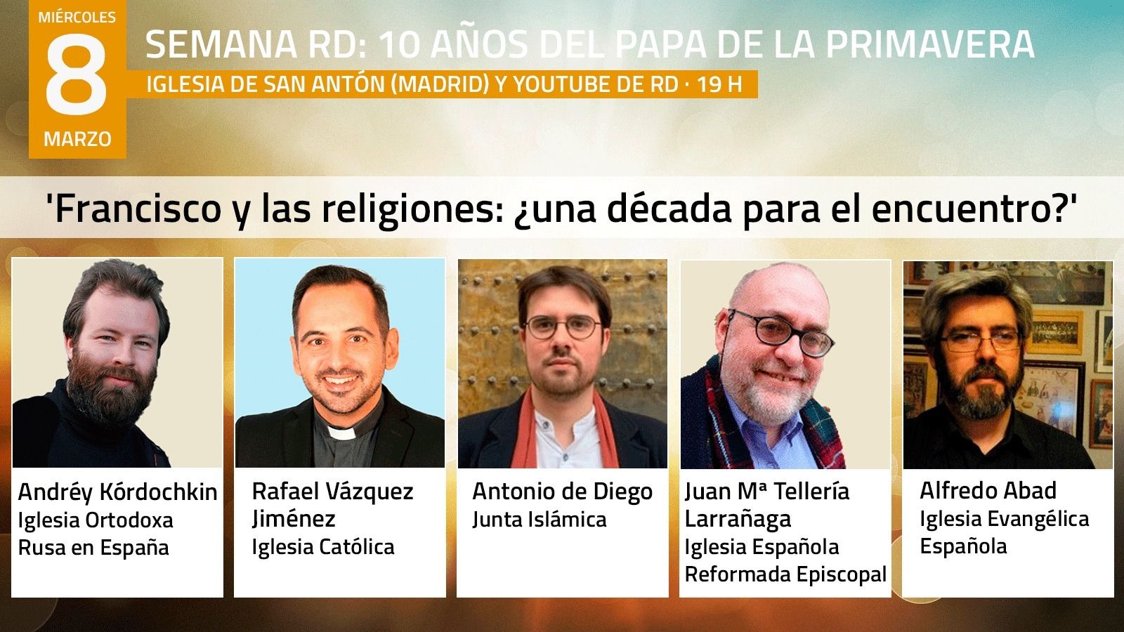 'El Papa Francisco y las religiones: ¿una década para el encuentro?': La aportación del Papa al diálogo interreligioso en la 'Semana Francisco' de RD