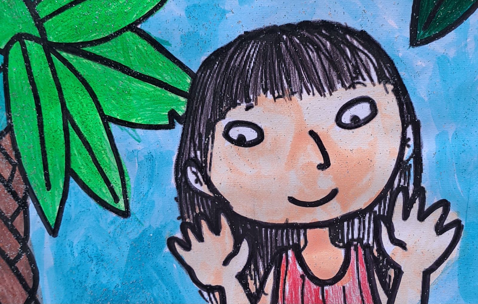 De una exposición en la Casa de la Cultura de Puyo - Ecuador