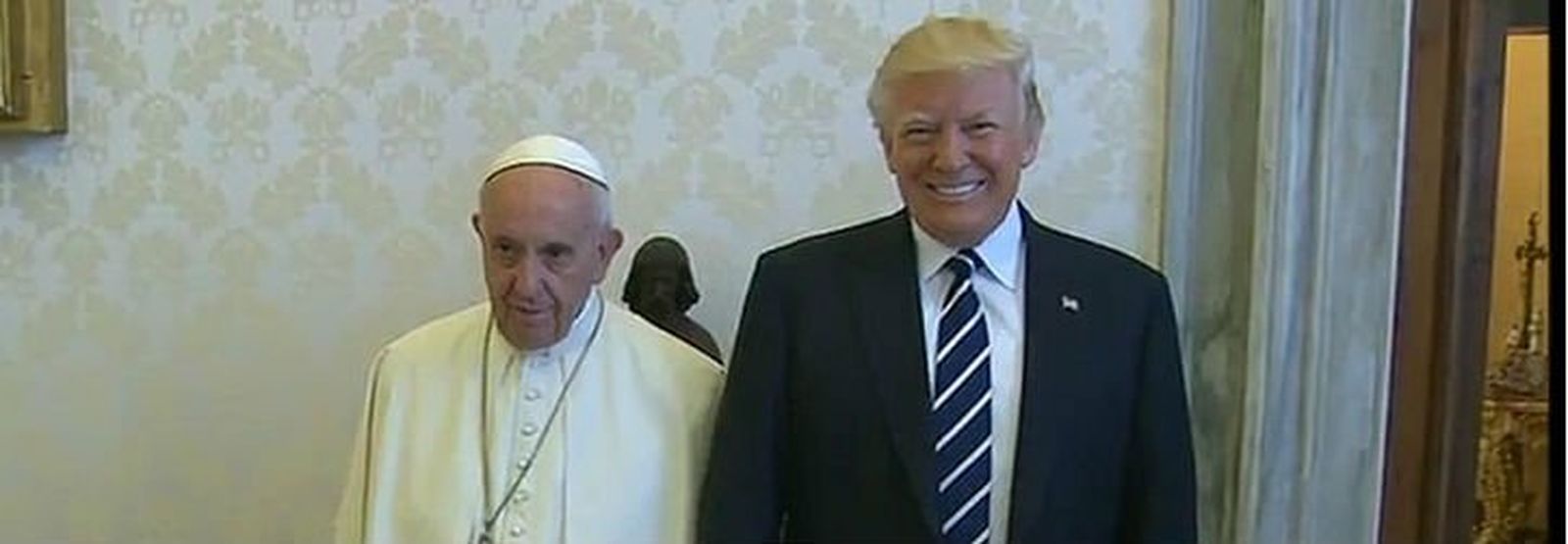 Francisco, con Donald Trump