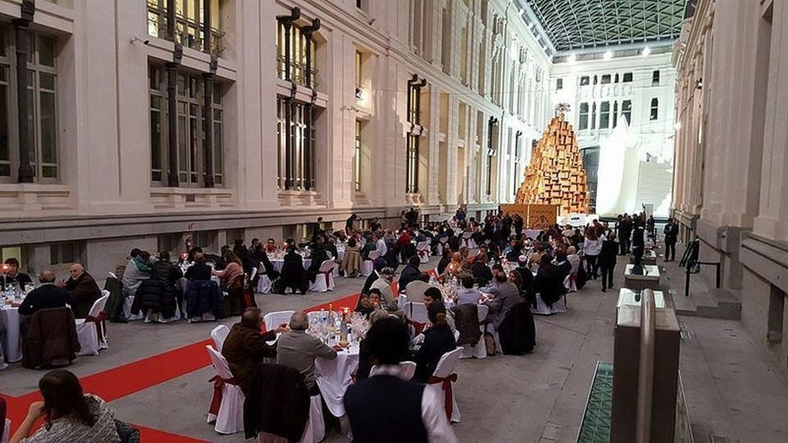 Cena de Nochebuena 2015, organizada por Mensajeros