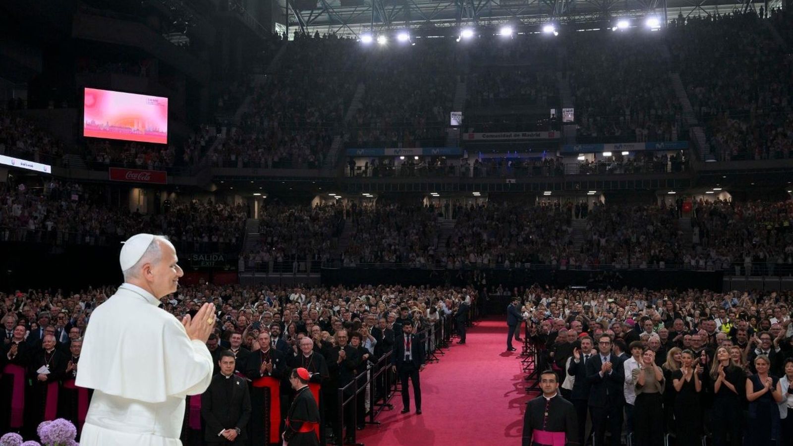El Papa, en el Movistar Arena