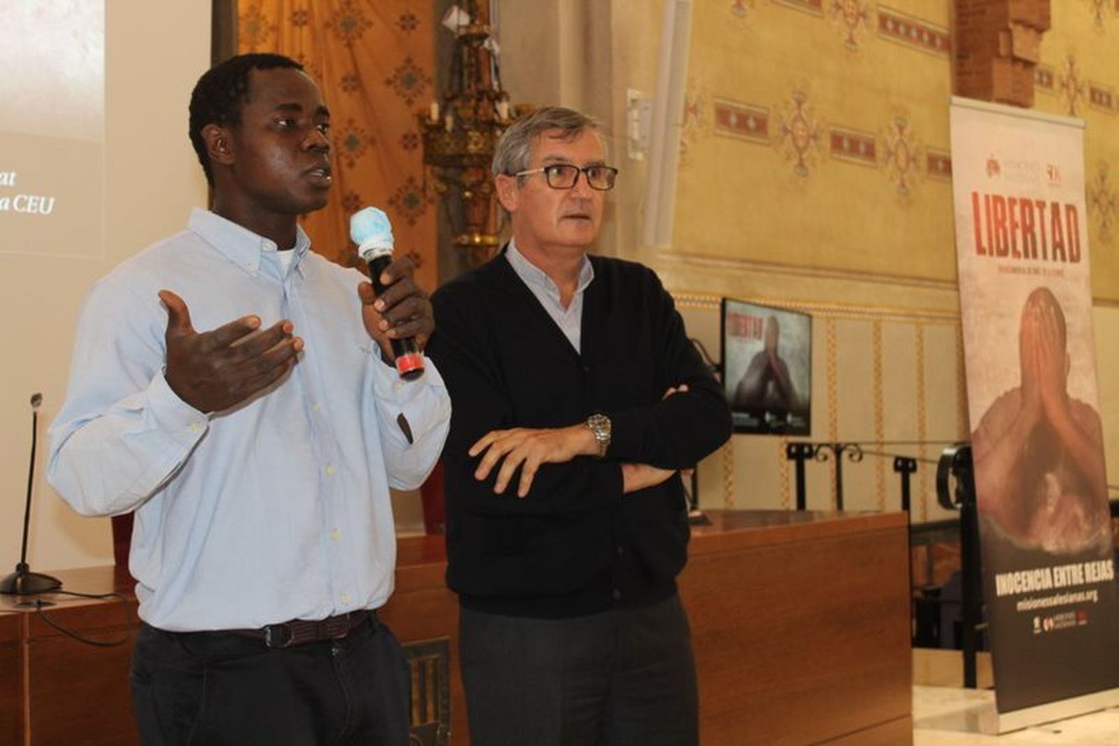 Chennor, superviviente de la prisión de Pademba, en Sierra Leona.