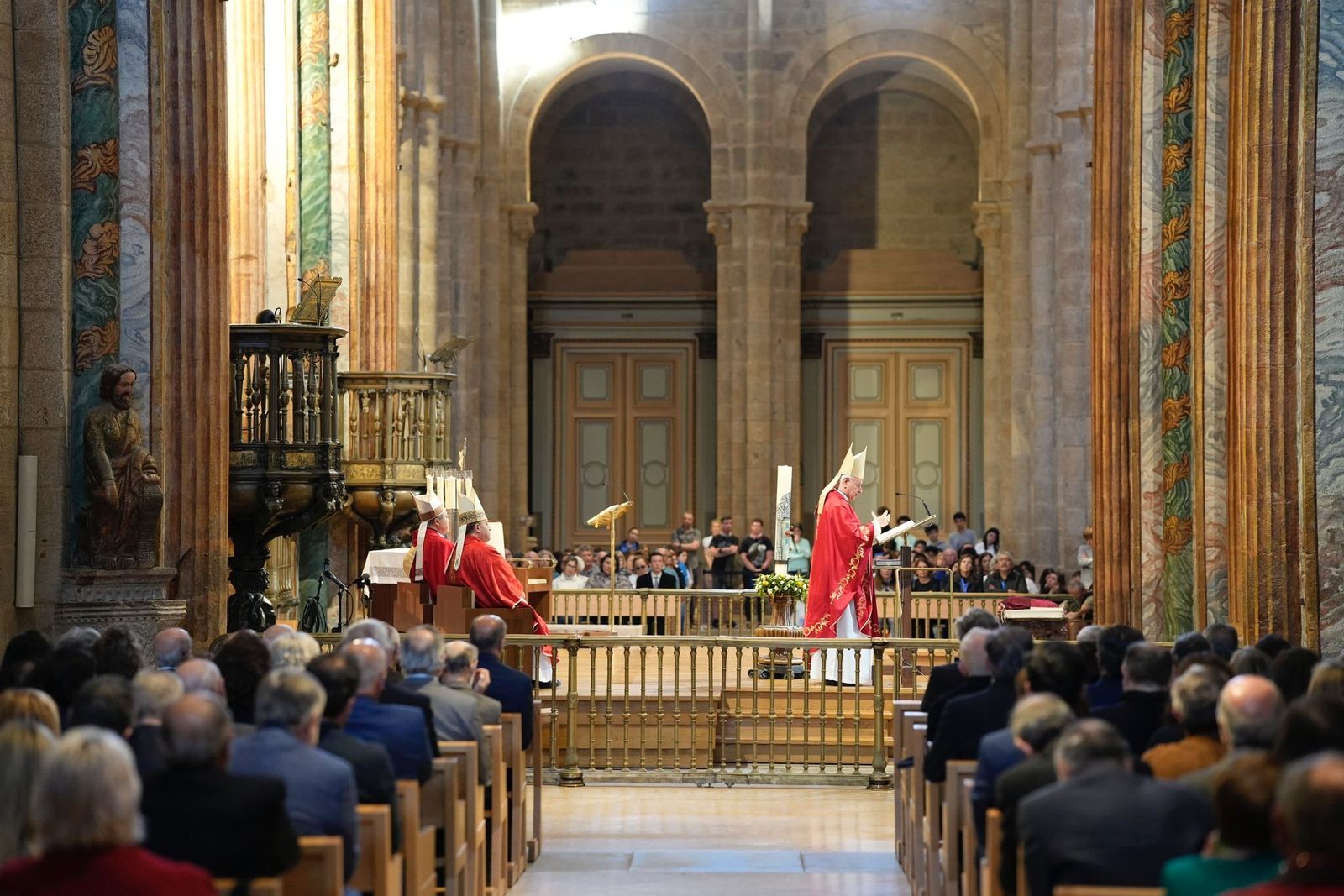 Msa del Peregrino, presidida por Paglia, en la catedral compostelana