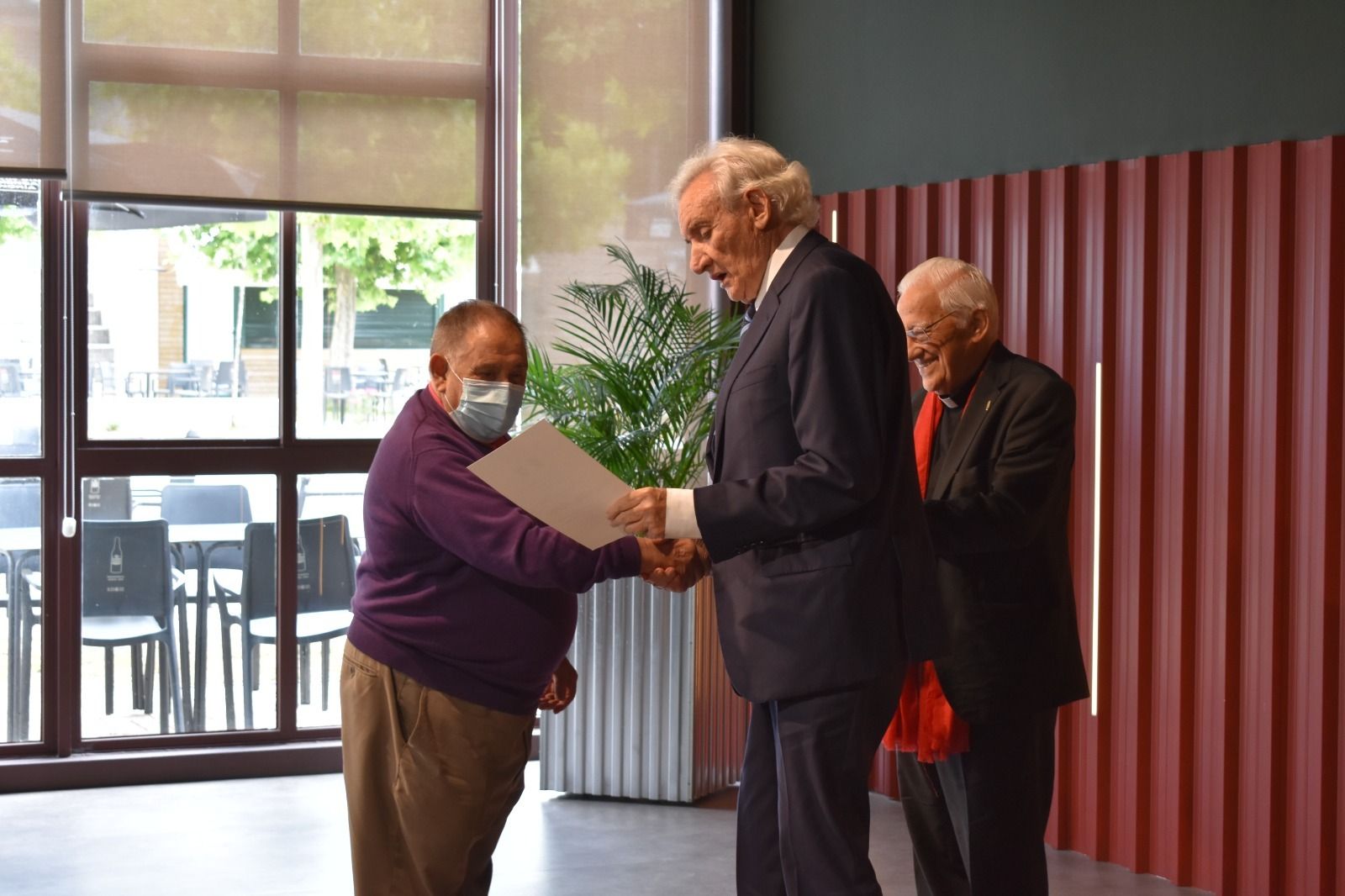 Luis del Olmo, en el Día de los Abuelos