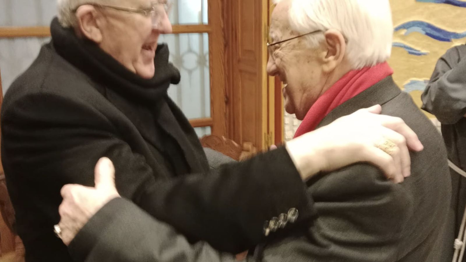 Cardenal Osoro y Padre Ángel
