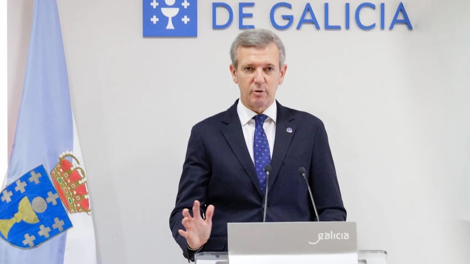 Alfonso Rueda, presidente de la Xunta de Galicia