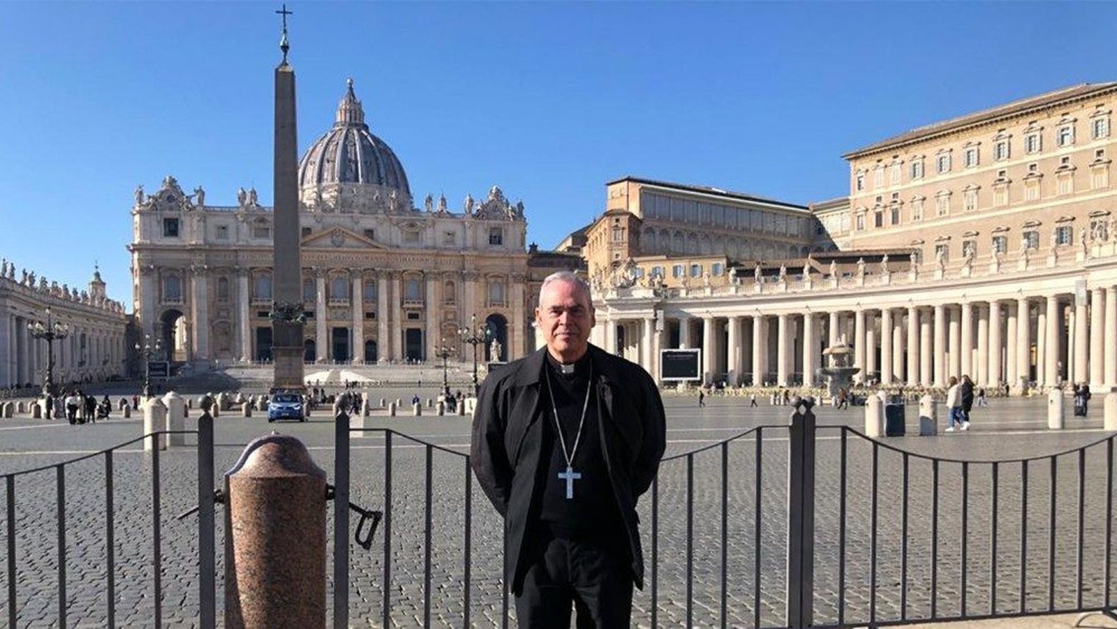 Monseñor Catalá, obispo de Málaga