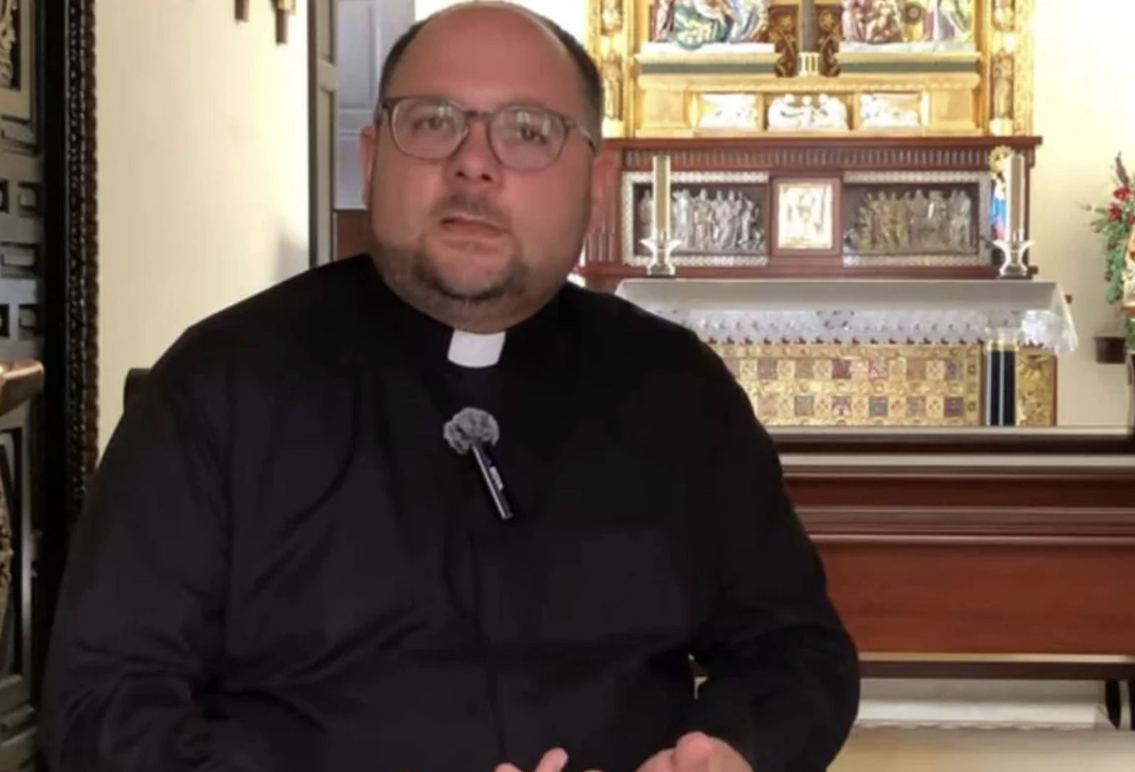 Luis Carlos Vilches, párroco de Grazalema