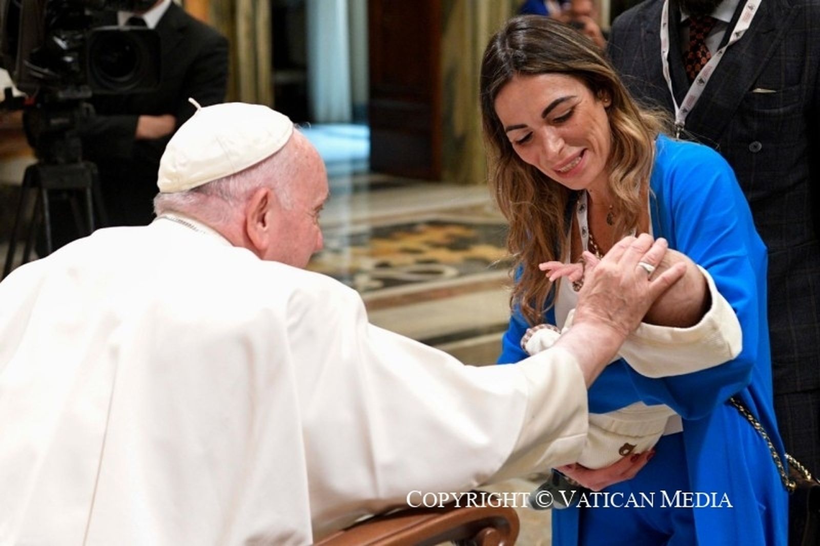 El Papa, con 'Apoteca Natura'
