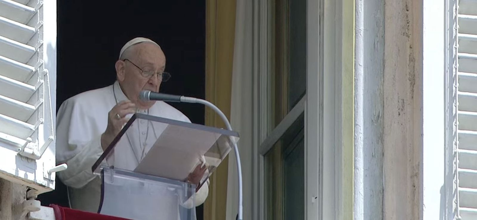 Francisco, en el Angelus de hoy