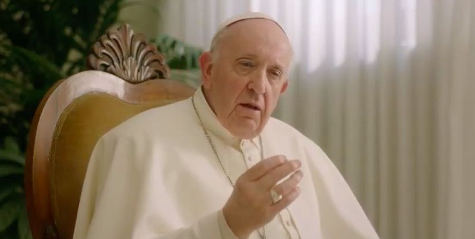 Francisco, durante su intervención