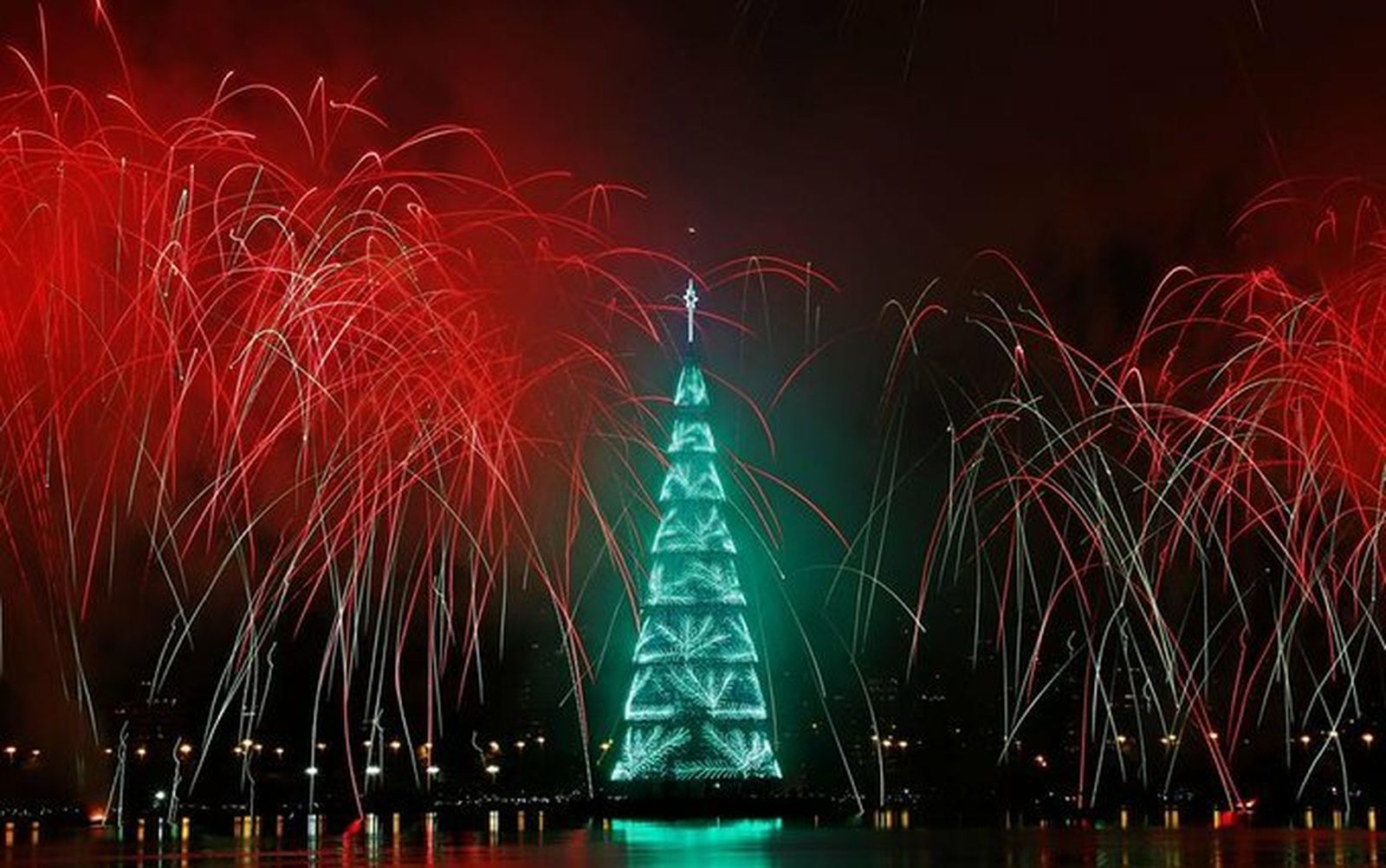 Río de Janeiro inaugura la iluminación navideña