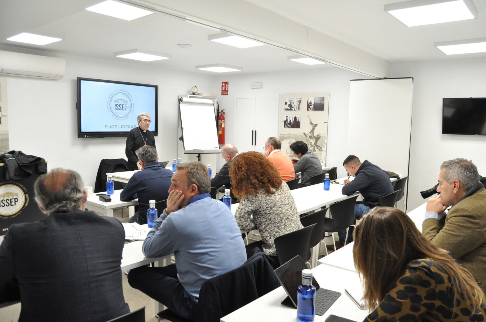 Argüello, en el ISSEP