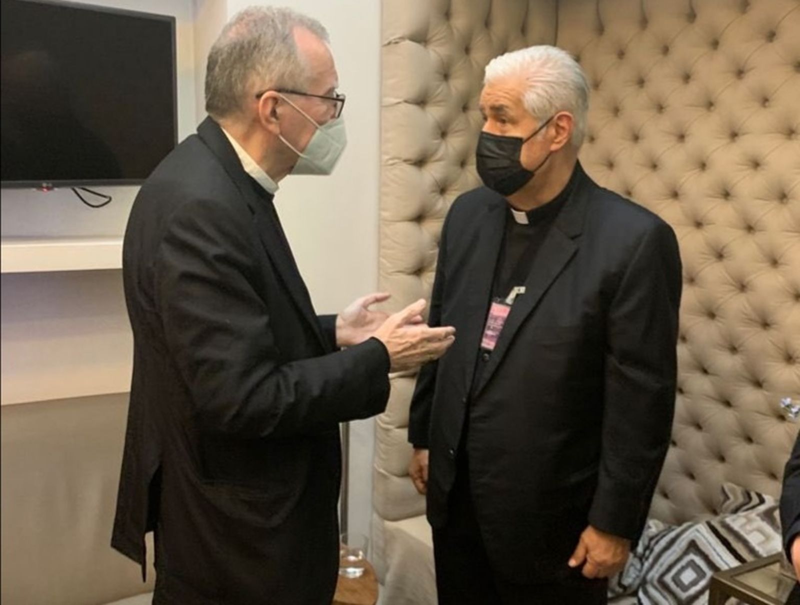 Cardenal Pietro Parolin llega a México