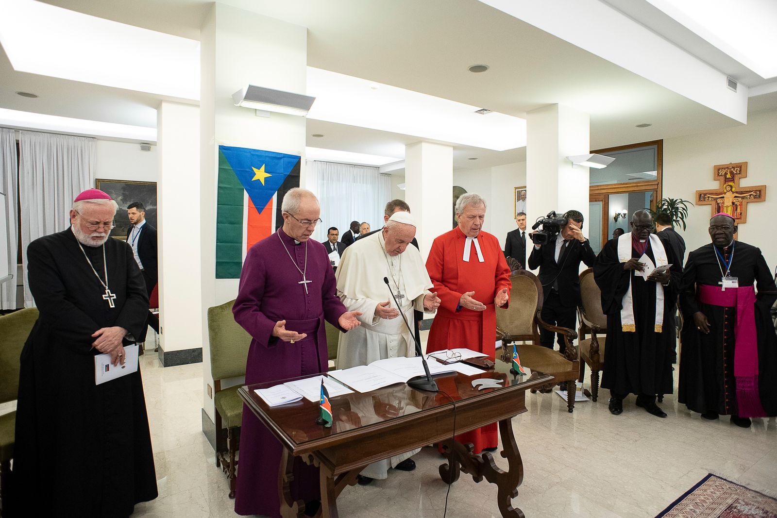 Líderes religiosos en Sudán del Sur