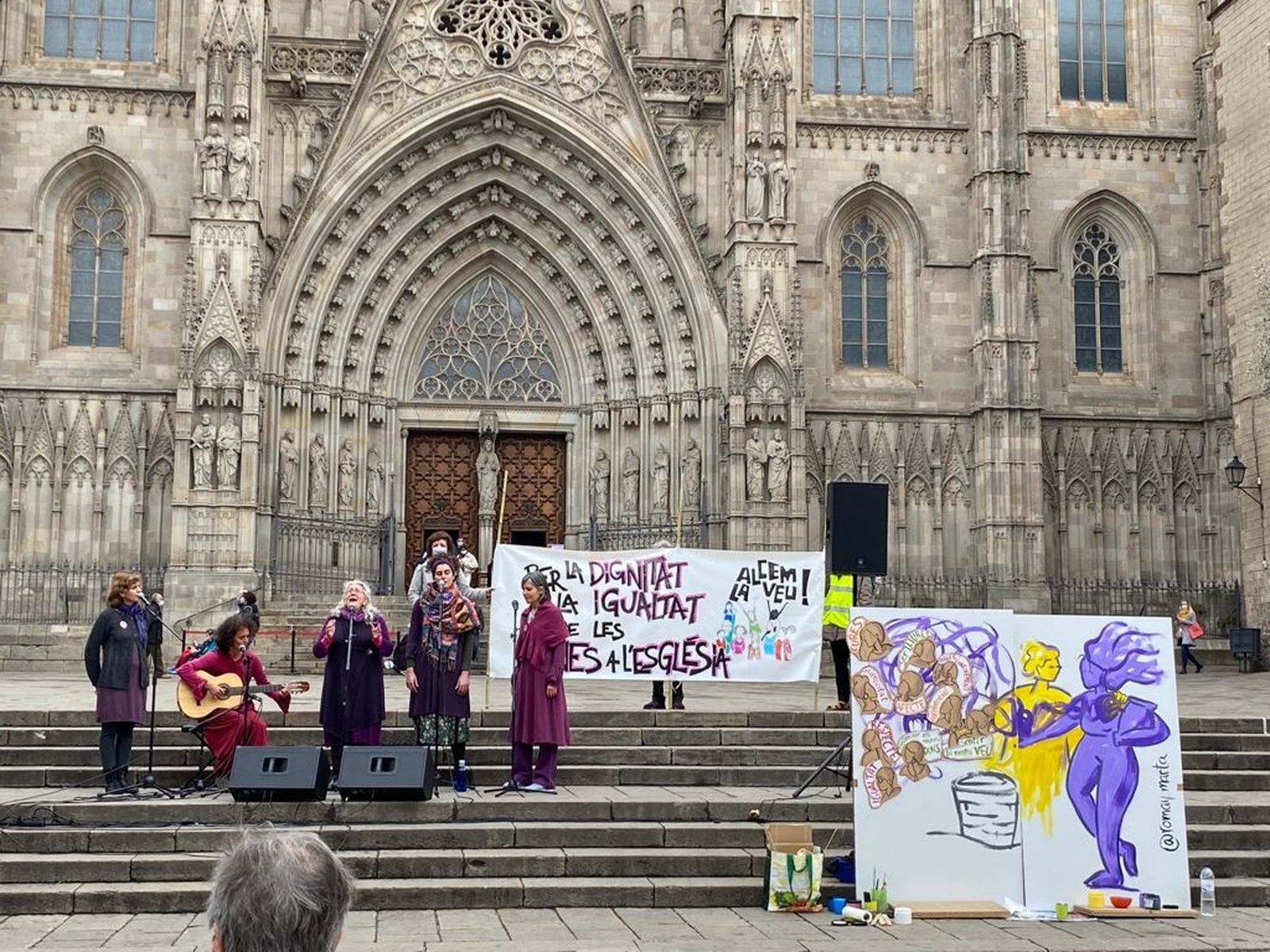 "Si las mujeres estamos convencidas de ello, esta ola feminista es imparable", asegura Ubach.