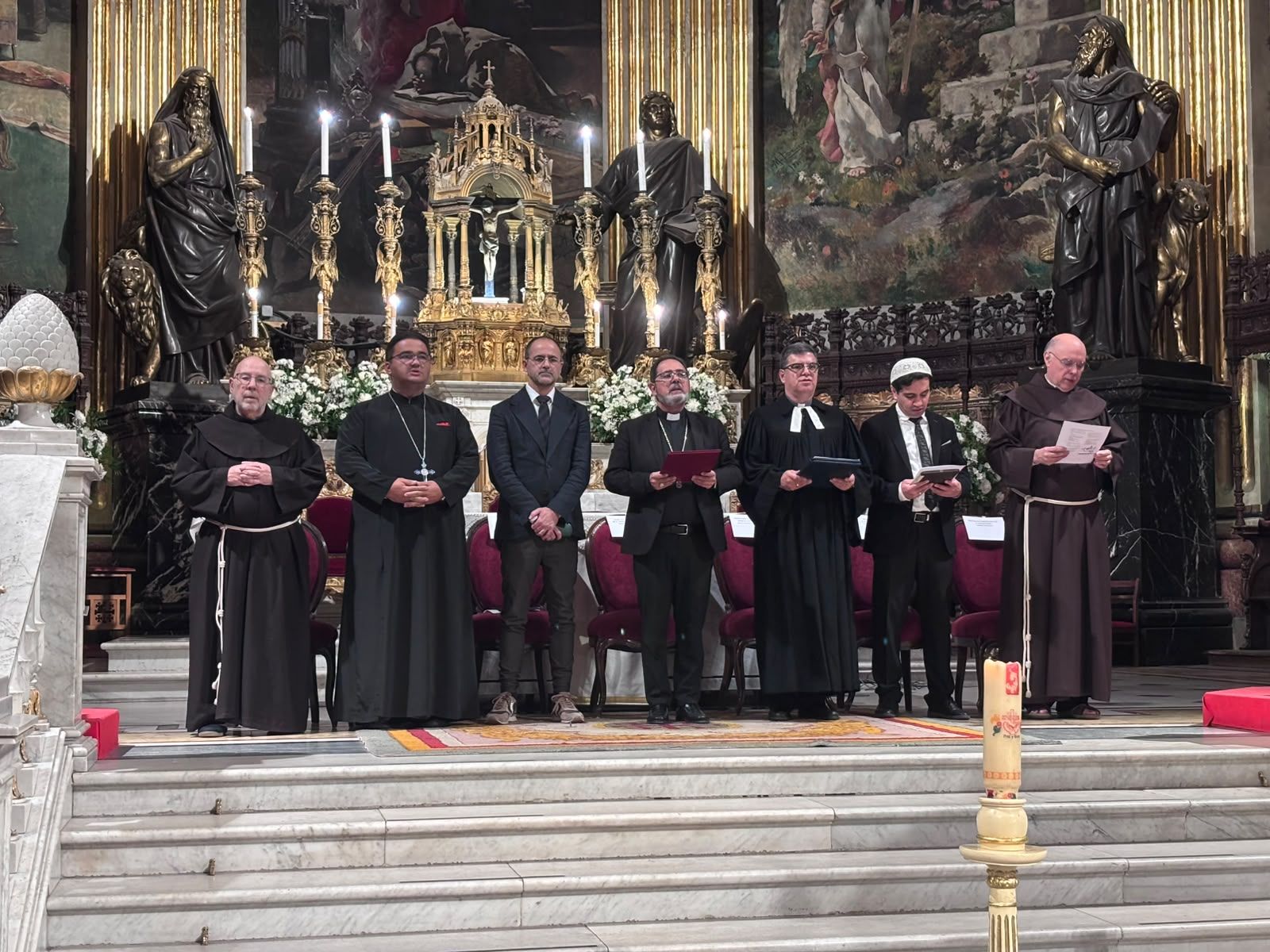 Encuentro interreligioso en San Francisco el Grande