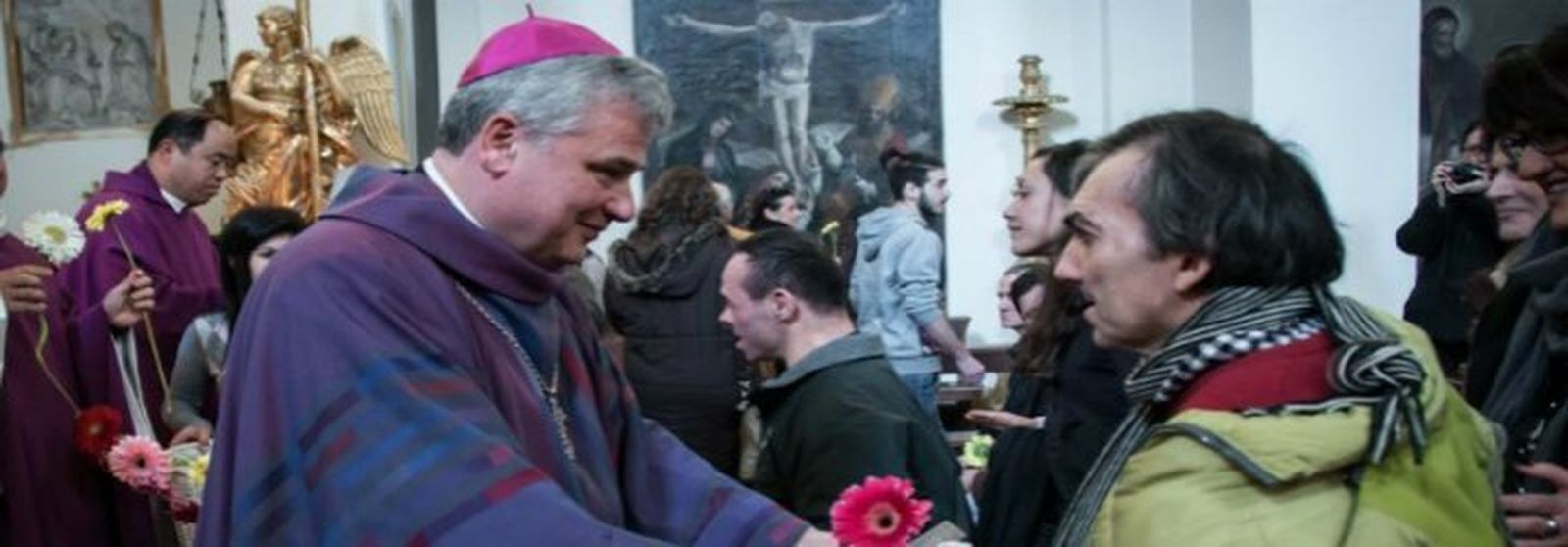 El neocardenal y limosnero apostólico, Konrad Krajewski