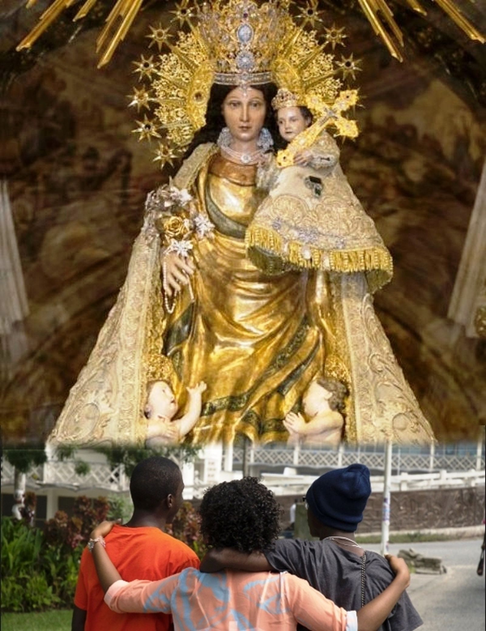 La Virgen de los menores no acompañados