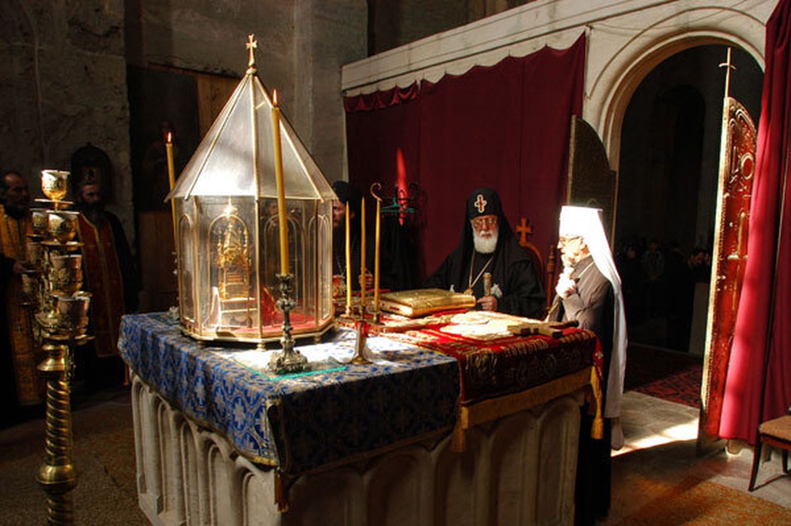 Reliquias de Santa Ketevan, reina mártir de Georgia