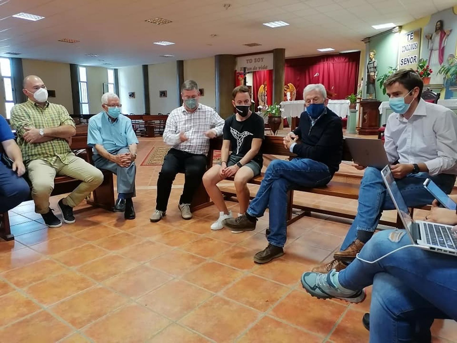 Manuel Bretón, en la isla de La Palma