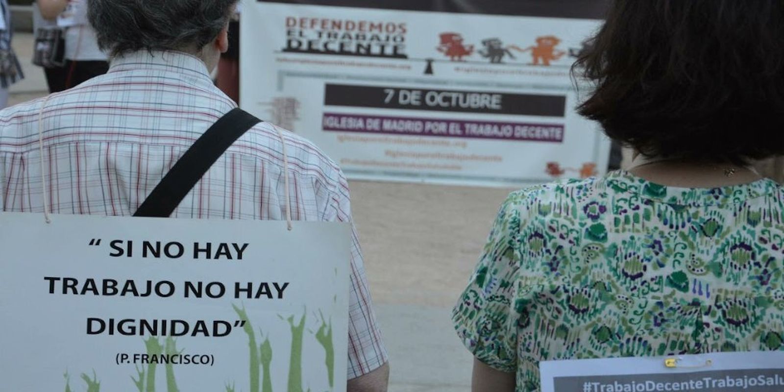 Sin trabajo no hay dignidad