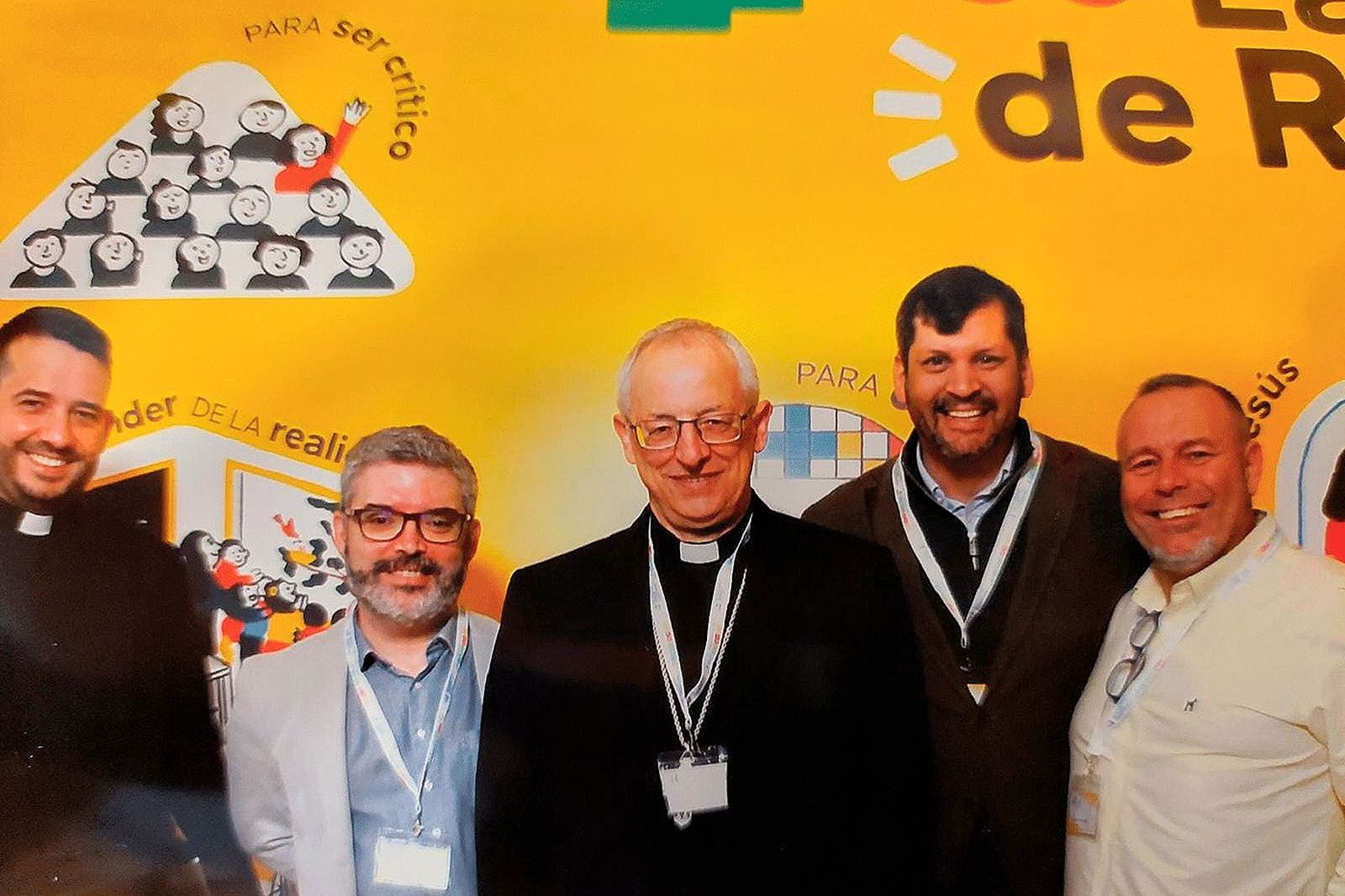 Con Alfonso Carrasco, presidente de la Comisión Episcopal de Educación y Cultura de la CEE