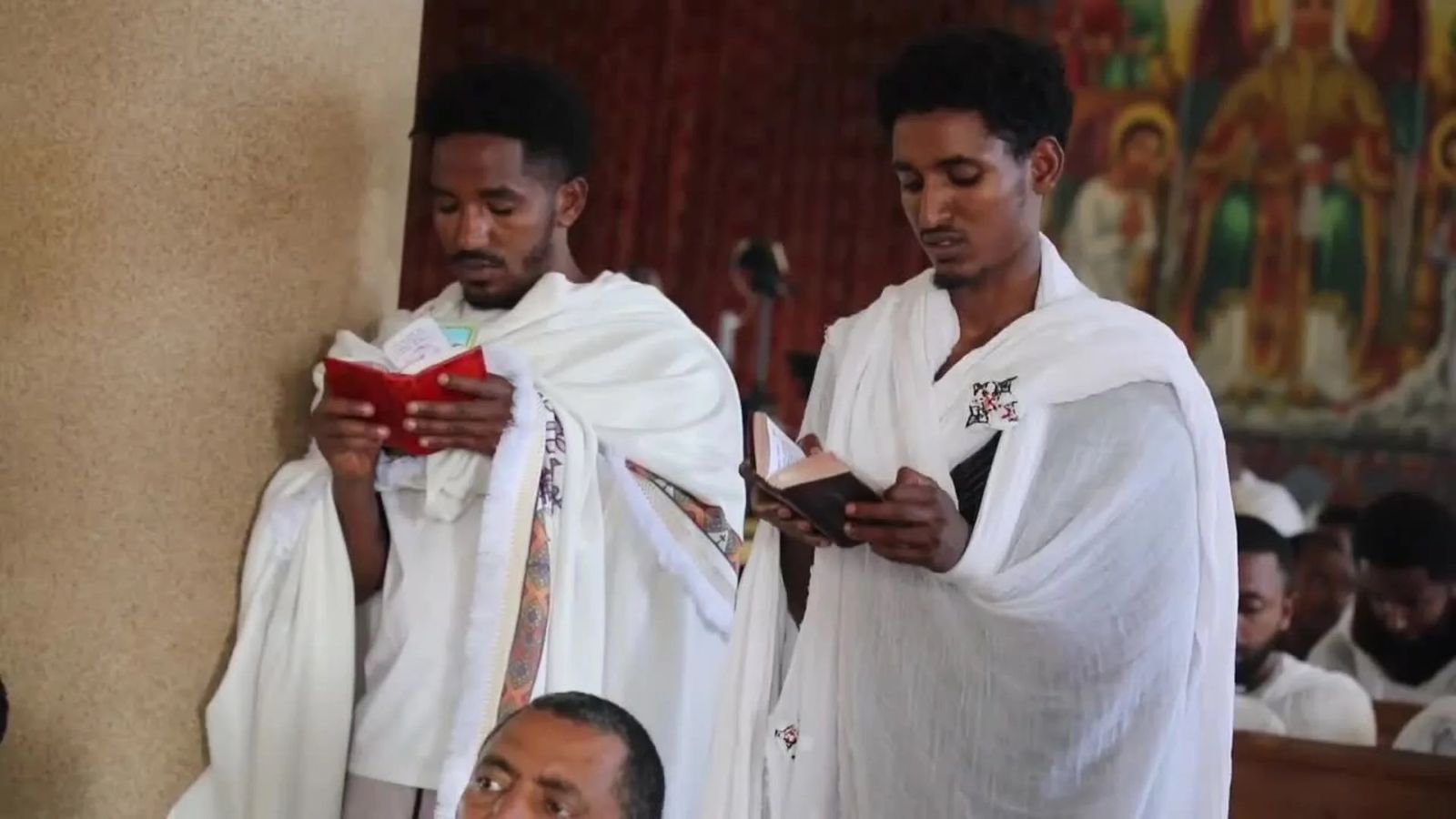 Cristianos ortodoxos celebran el Domingo de Ramos en Etiopía