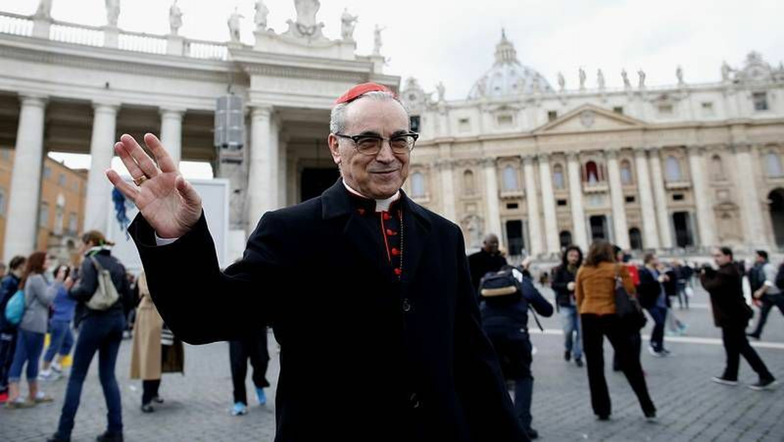 El cardenal Santos Abril