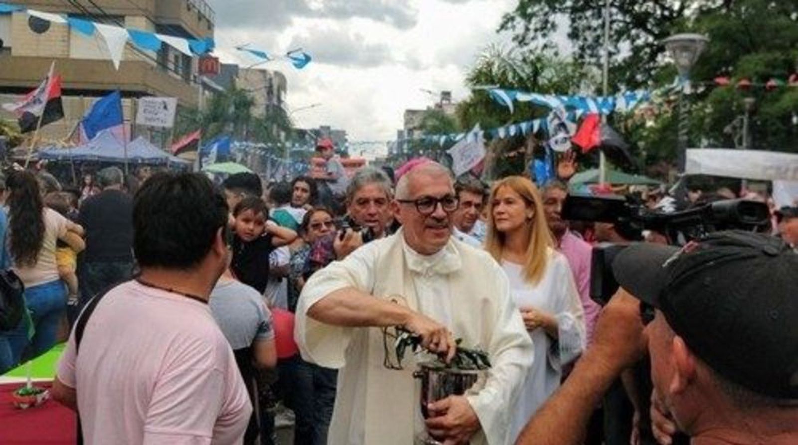 El obispo argentino Eduardo García