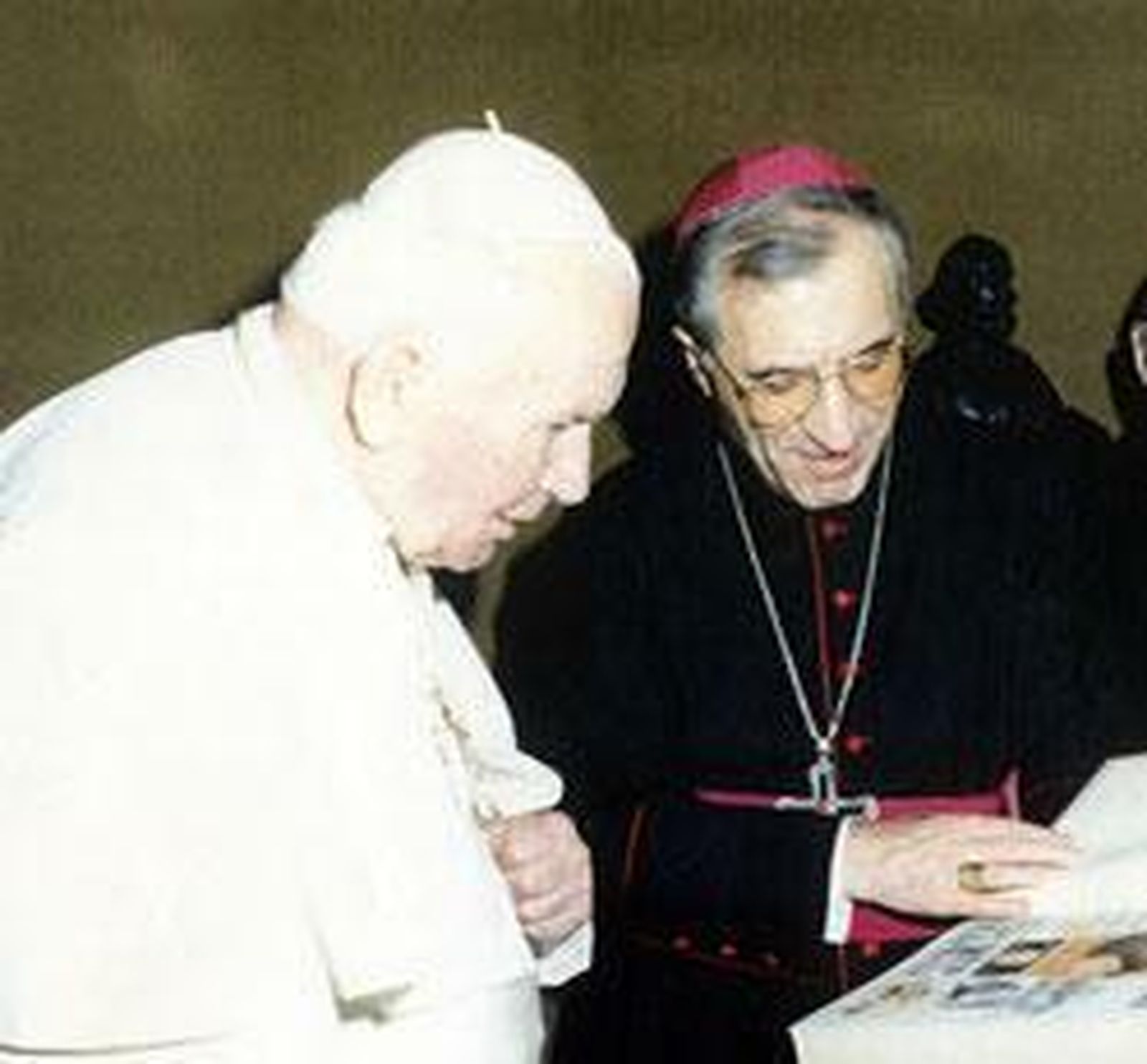 Rouco, con Juan Pablo II