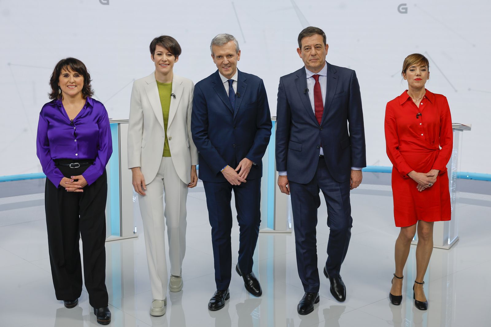 Candidatos a la Xunta de Galicia 2024