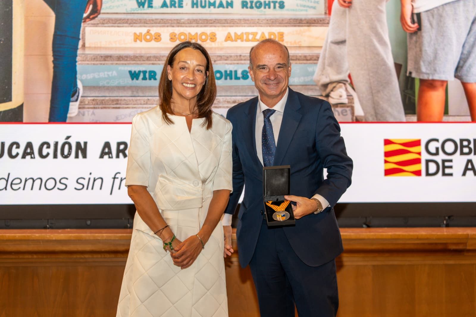 Carmen M.ª Susín y Javier Cendoya