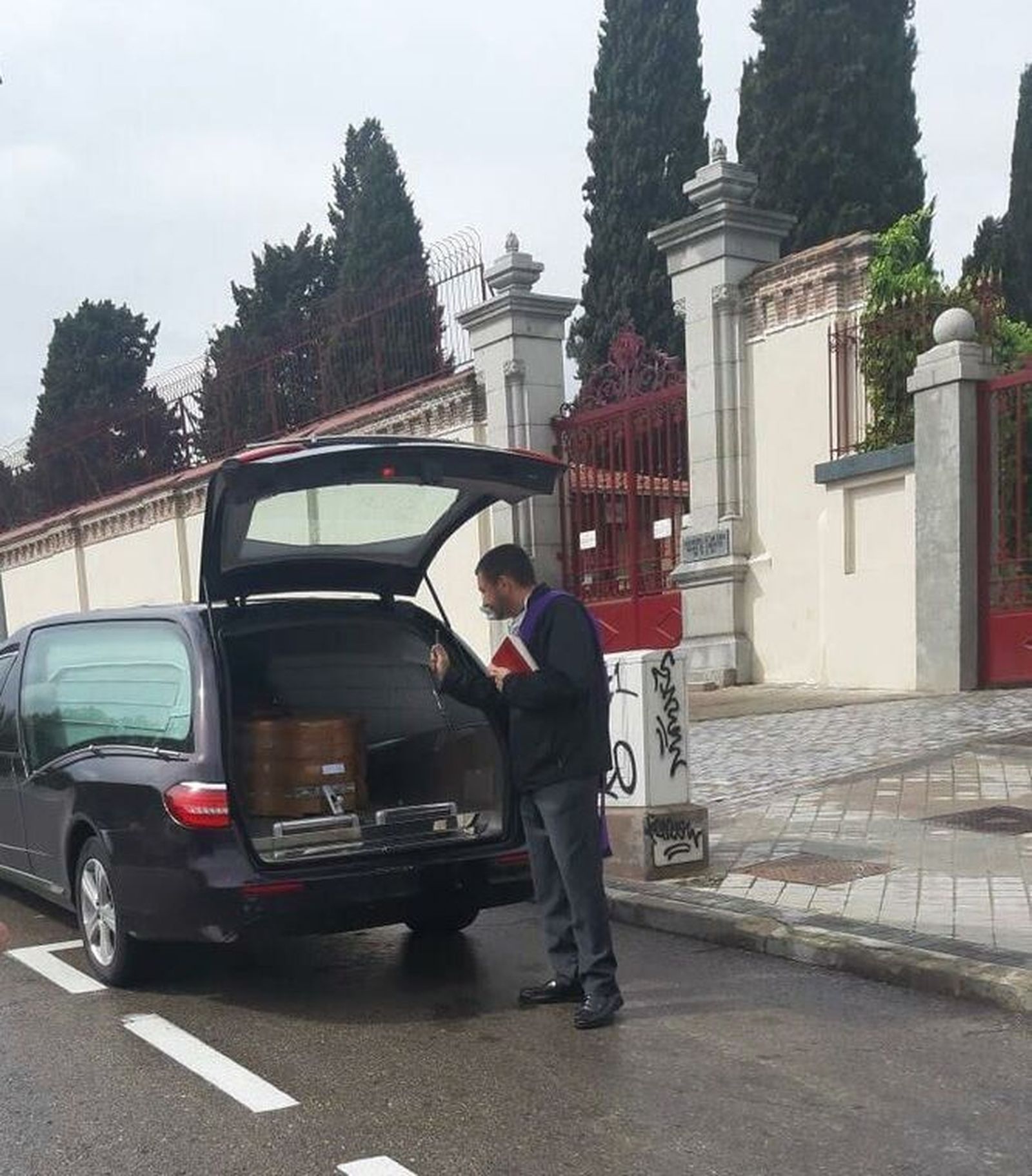 Enterramientos durante la pandemia