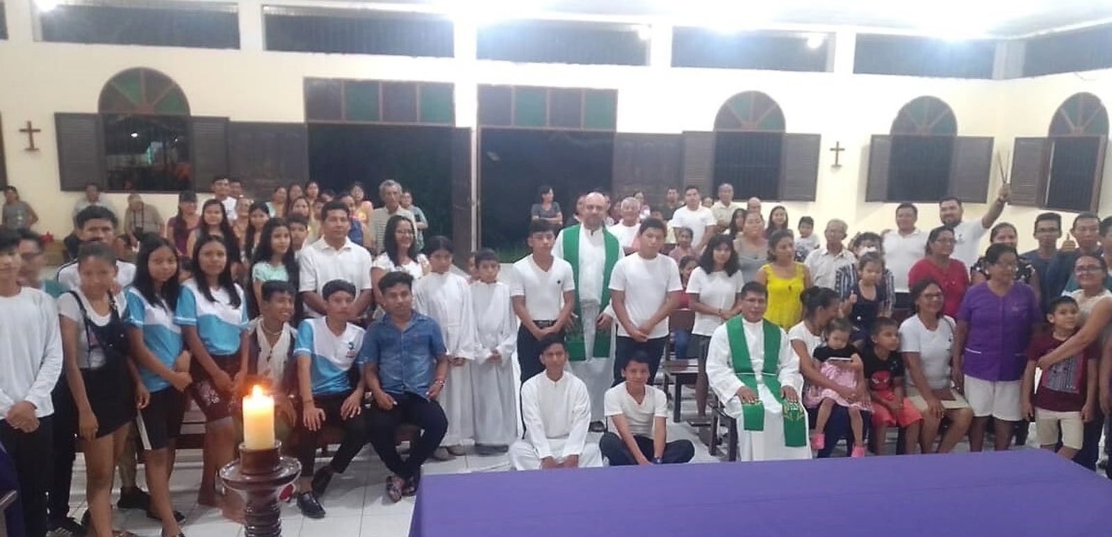 Eucaristía de domingo en Indiana