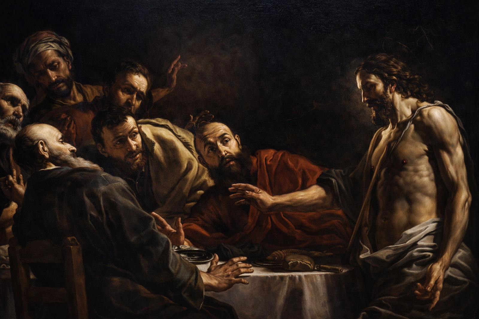 Cristo Resucitado Mattia Preti-IA