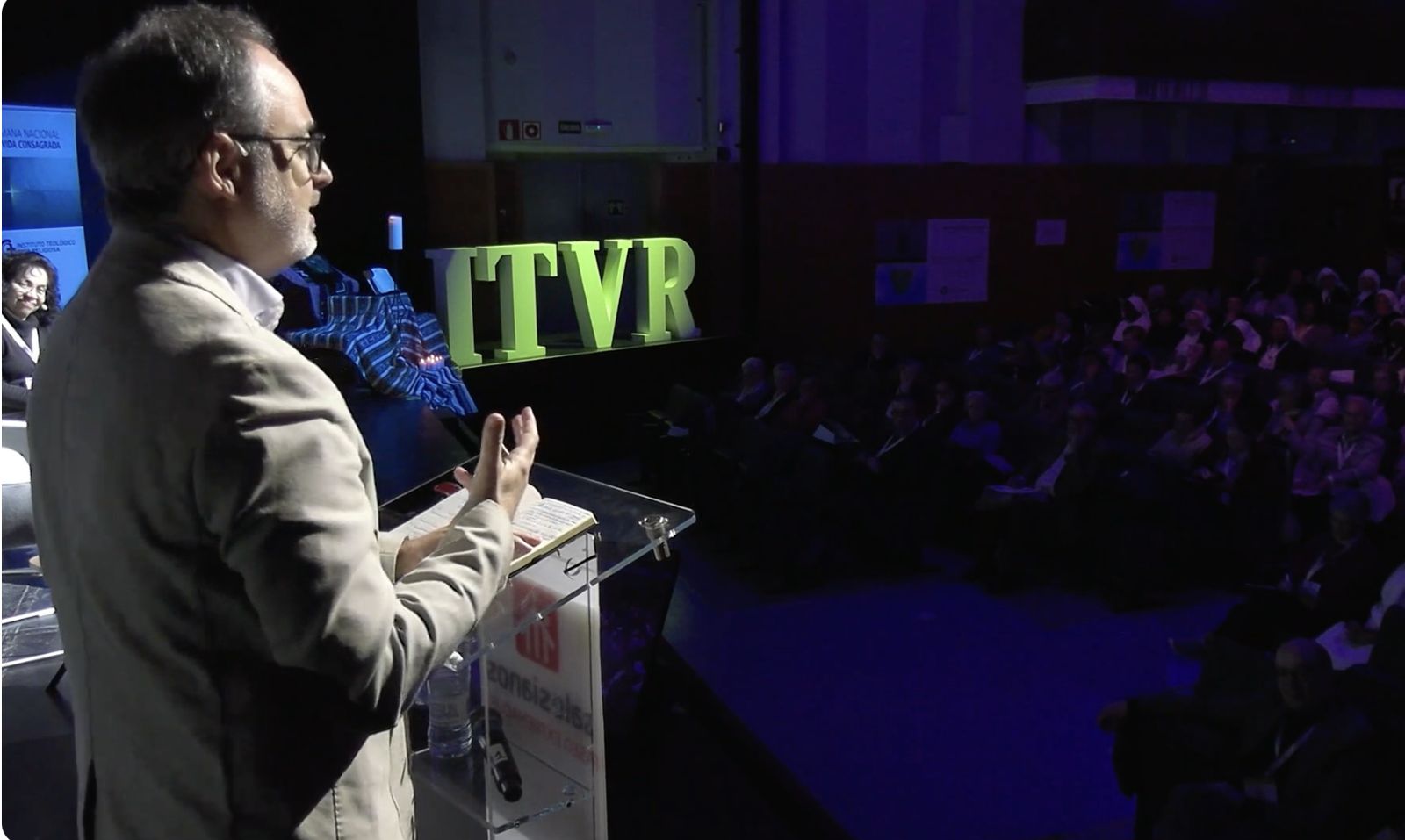 Fernando Vidal, durante su conferencia