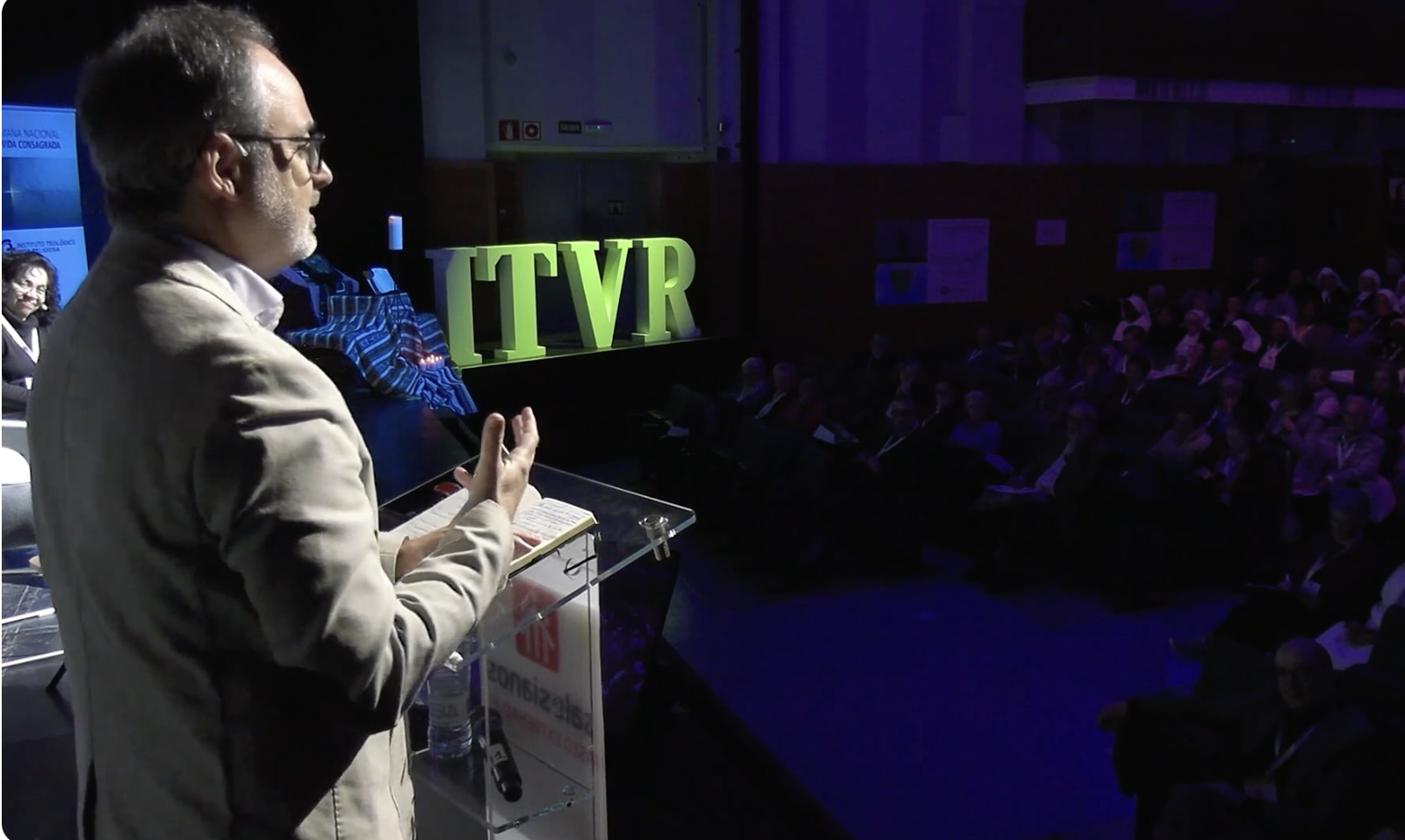 Fernando Vidal, durante su conferencia