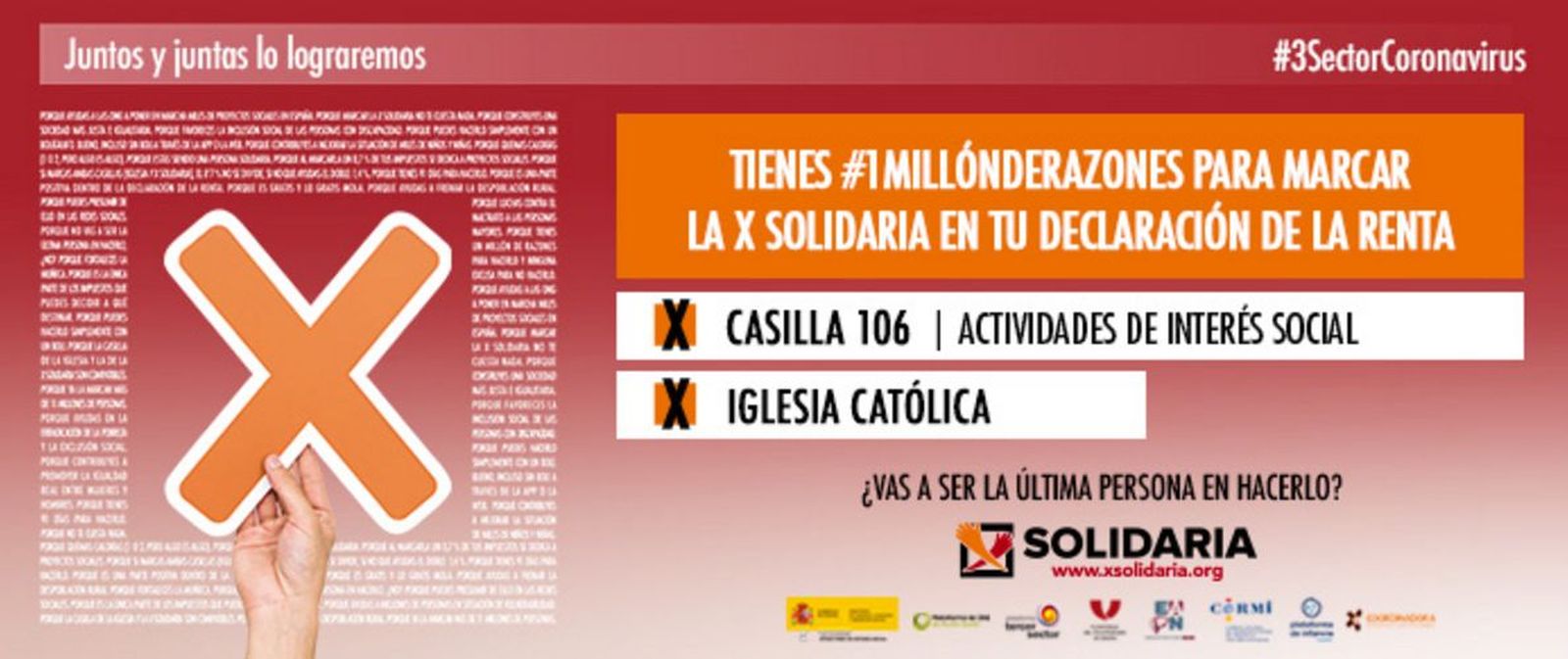 Marca la X solidaria